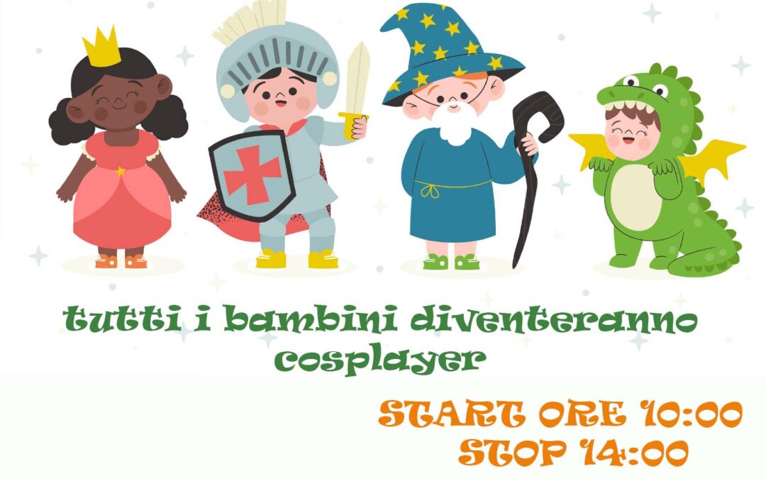 Festa Cosplay presso l'asilo nido e scuola dell'infanzia paritaria La Tartaruga Mausan di Brindisi